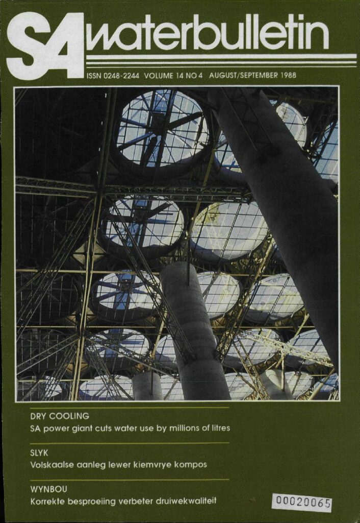 SA Waterbulletin Volume 14 No 4