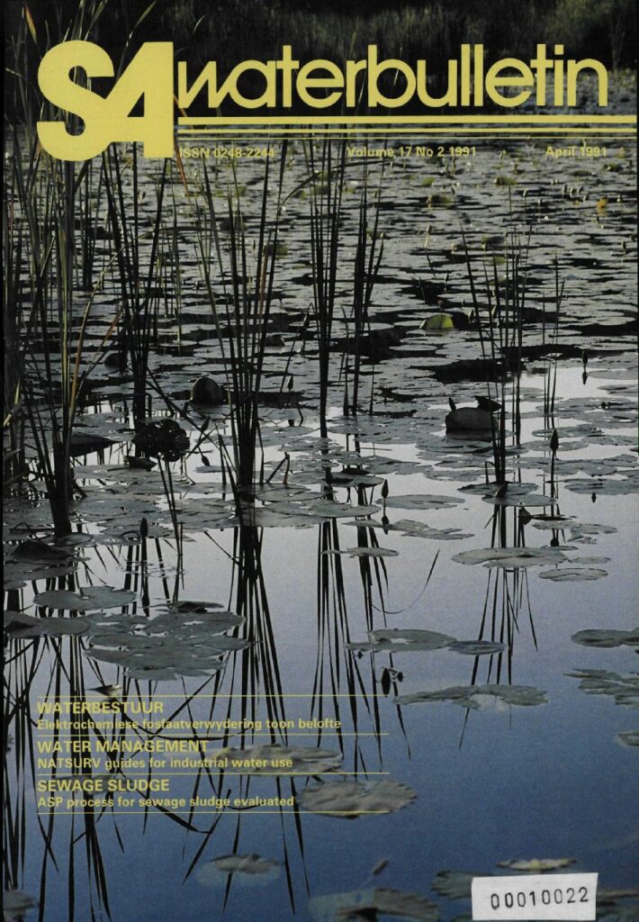 SA Waterbulletin Volume 17 No 2