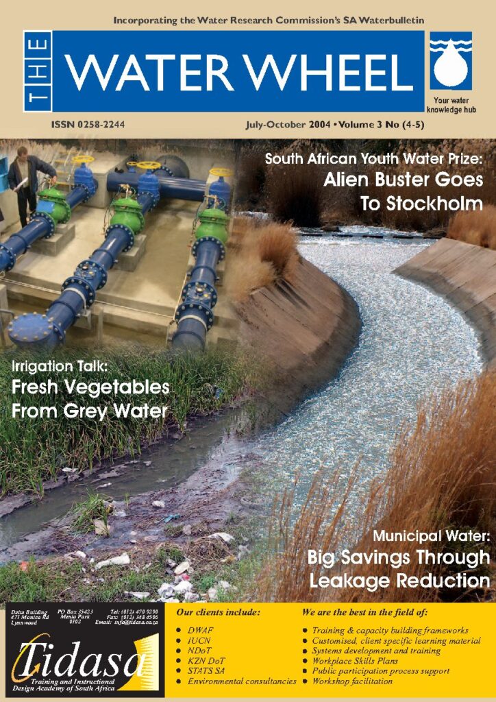 The Water Wheel Volume 3 No 4